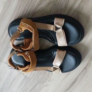 Zara platform sandals